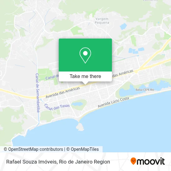 Rafael Souza Imóveis map