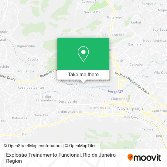 Explosão Treinamento Funcional map
