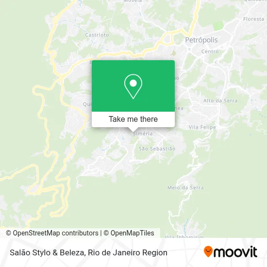 Salão Stylo & Beleza map