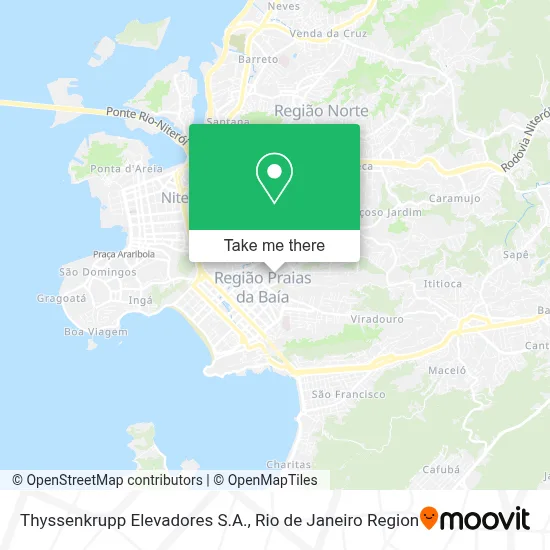 Thyssenkrupp Elevadores S.A. map