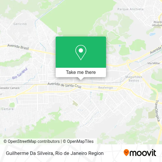 Guilherme Da Silveira map
