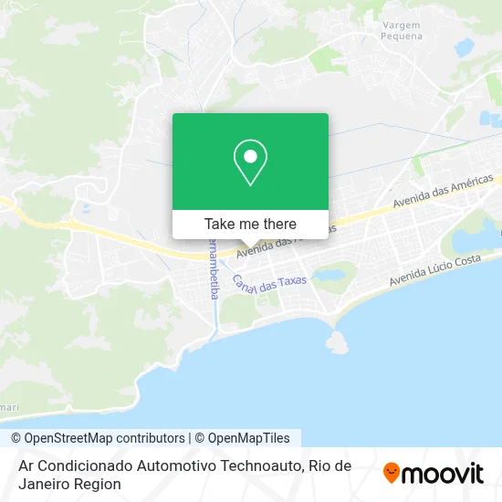 Ar Condicionado Automotivo Technoauto map