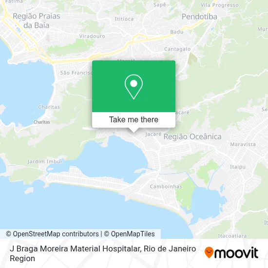 J Braga Moreira Material Hospitalar map