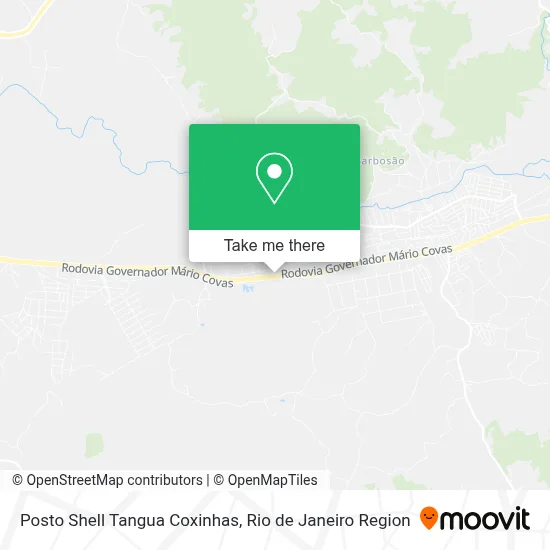 Posto Shell Tangua Coxinhas map