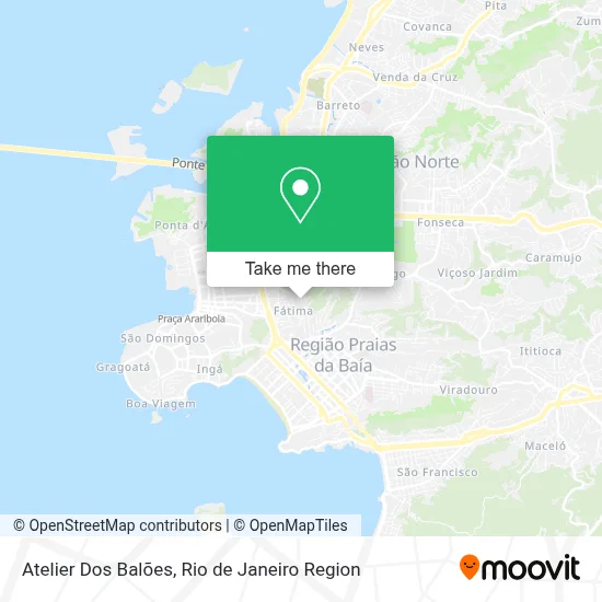 Atelier Dos Balões map