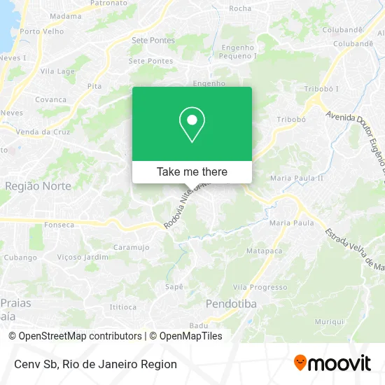 Cenv Sb map