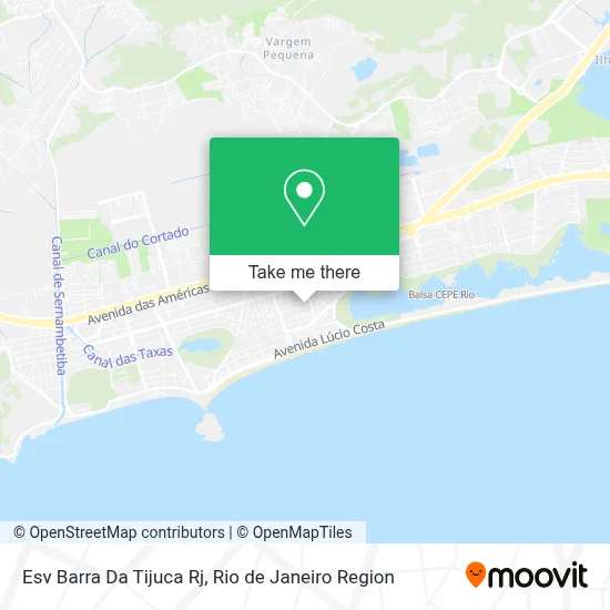 Esv Barra Da Tijuca Rj map