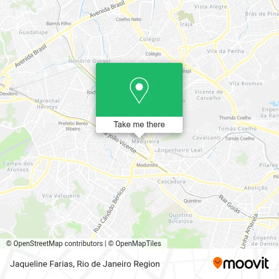 Jaqueline Farias map