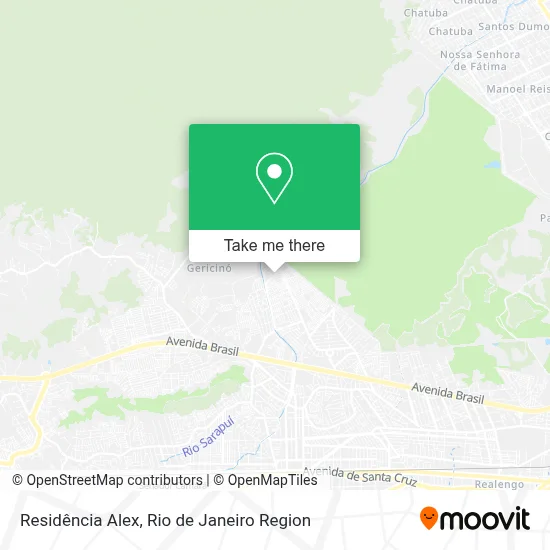 Residência Alex map
