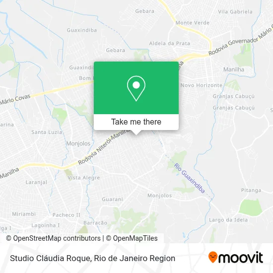 Studio Cláudia Roque map
