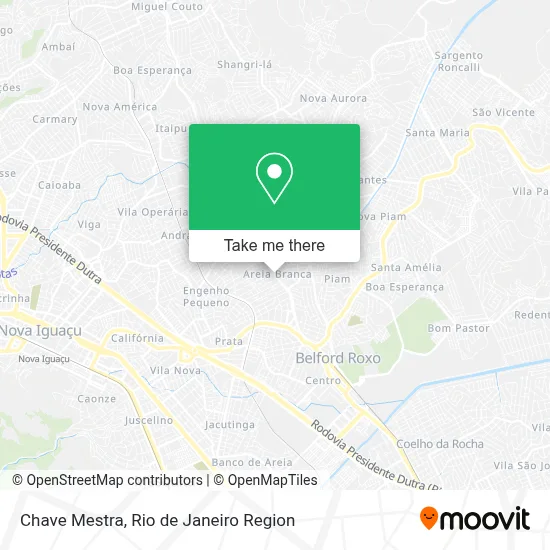 Chave Mestra map