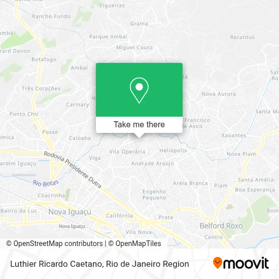 Luthier Ricardo Caetano map