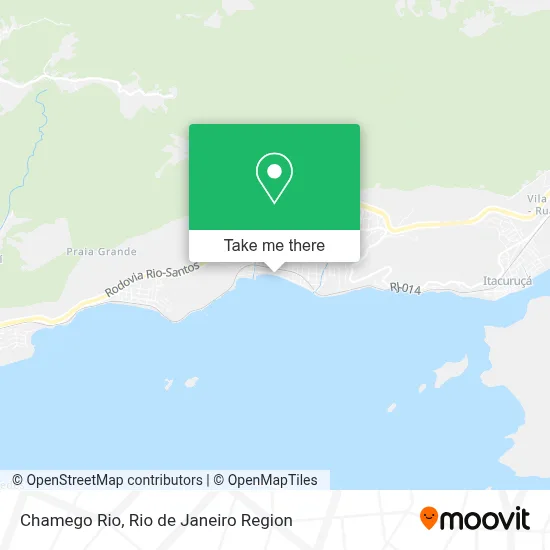 Chamego Rio map