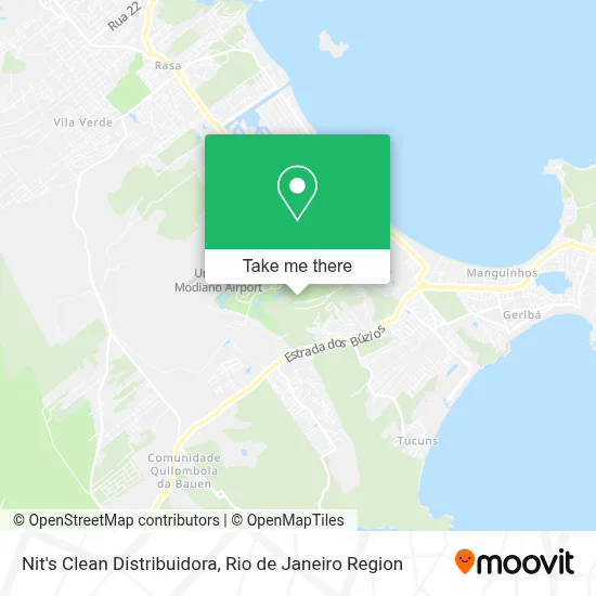 Nit's Clean Distribuidora map