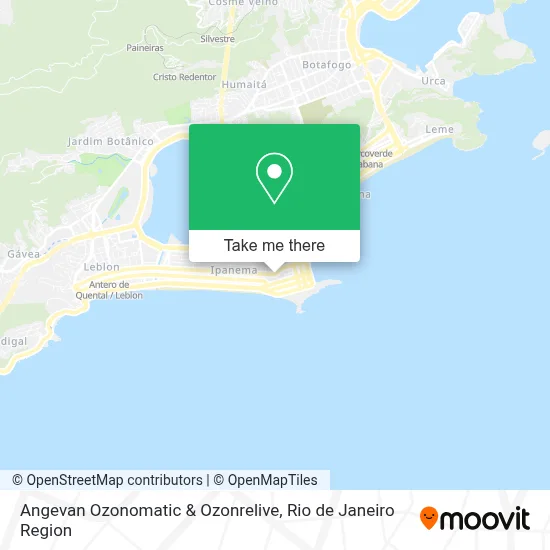 Angevan Ozonomatic & Ozonrelive map