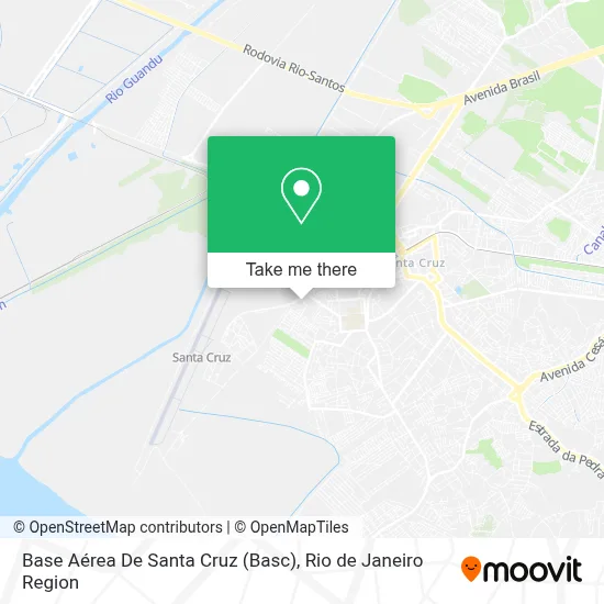 Base Aérea De Santa Cruz (Basc) map