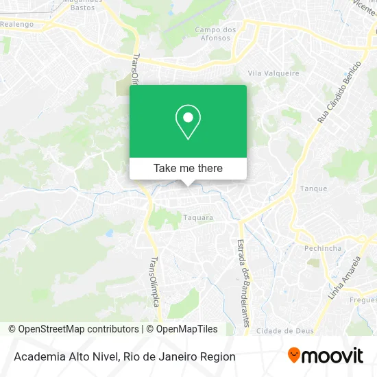 Academia Alto Nivel map