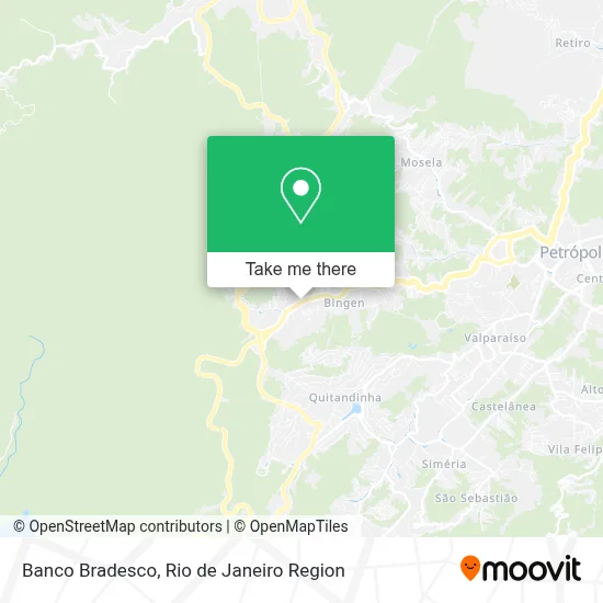 Banco Bradesco map