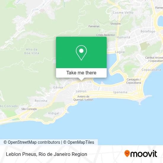 Leblon Pneus map