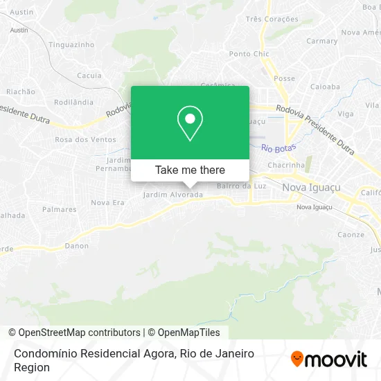 Condomínio Residencial Agora map