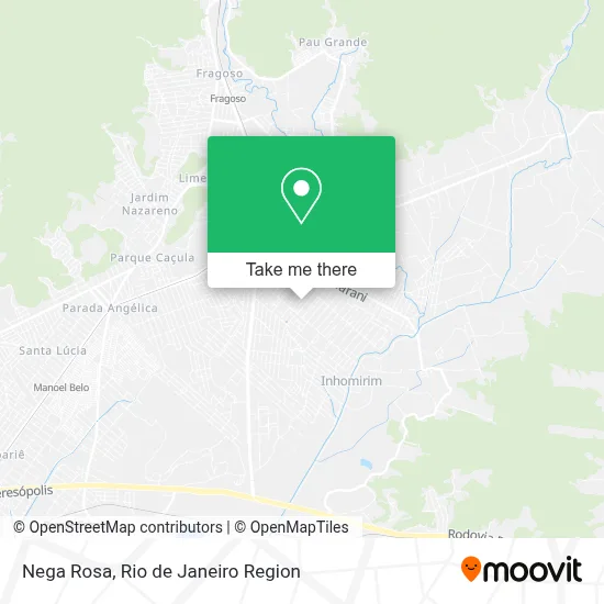 Nega Rosa map