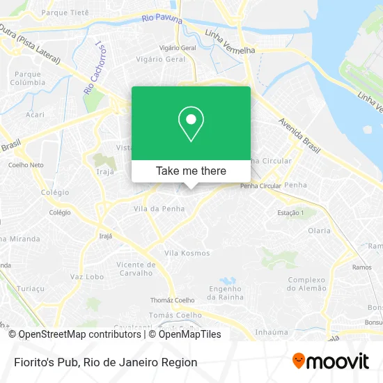Fiorito's Pub map