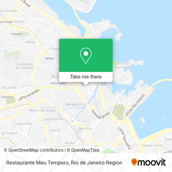 Restaurante Meu Tempero map
