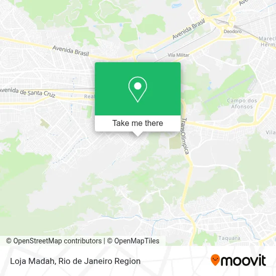 Loja Madah map