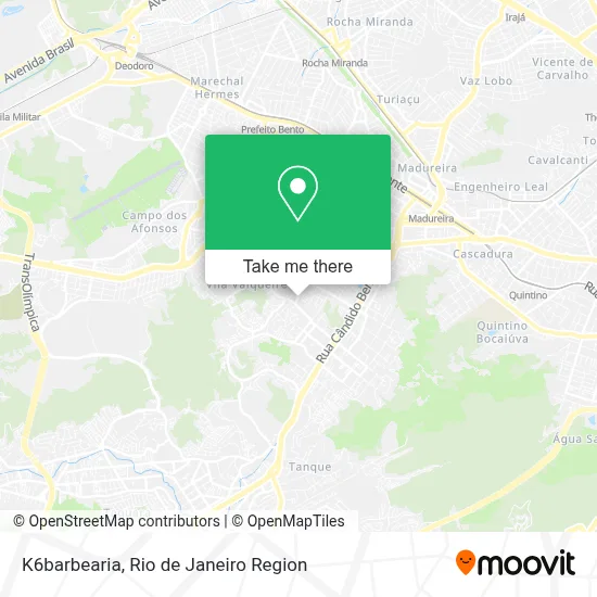 K6barbearia map