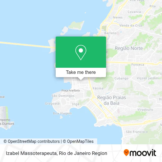 Izabel Massoterapeuta map