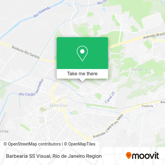 Barbearia SS Visual map
