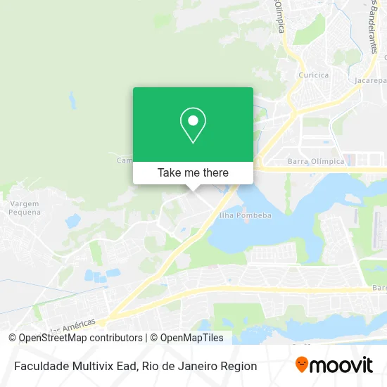 Faculdade Multivix Ead map