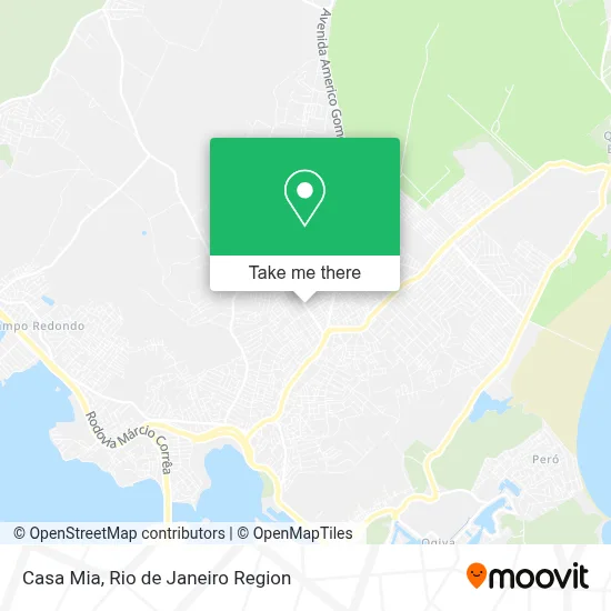 Casa Mia map