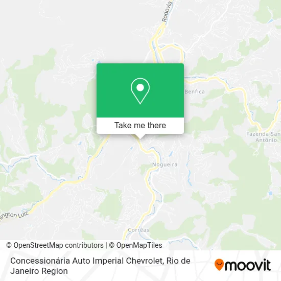 Concessionária Auto Imperial Chevrolet map