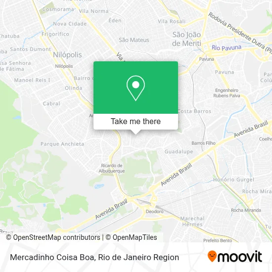 Mercadinho Coisa Boa map