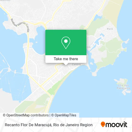 Recanto Flor De Maracujá map