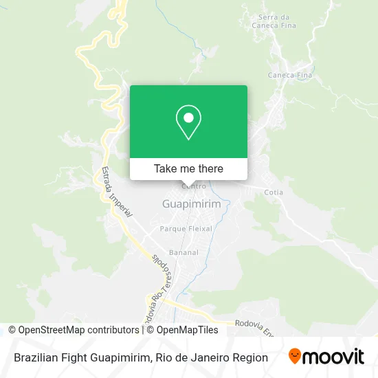 Brazilian Fight Guapimirim map