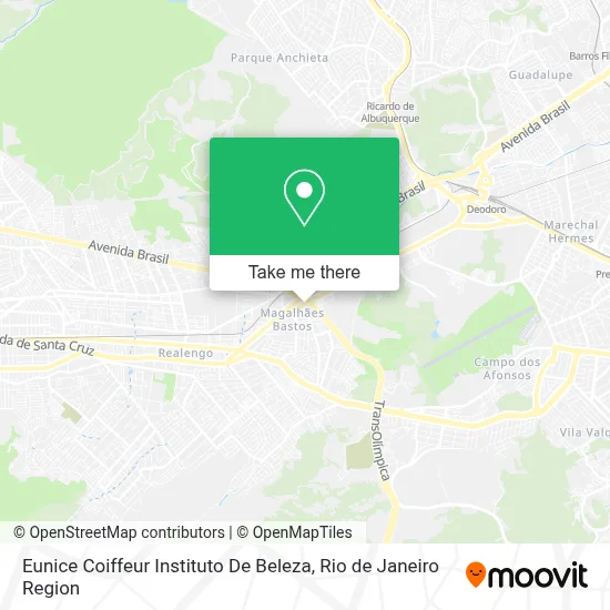 Eunice Coiffeur Instituto De Beleza map