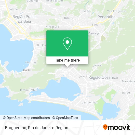 Burguer Inc map