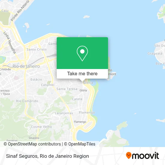Sinaf Seguros map