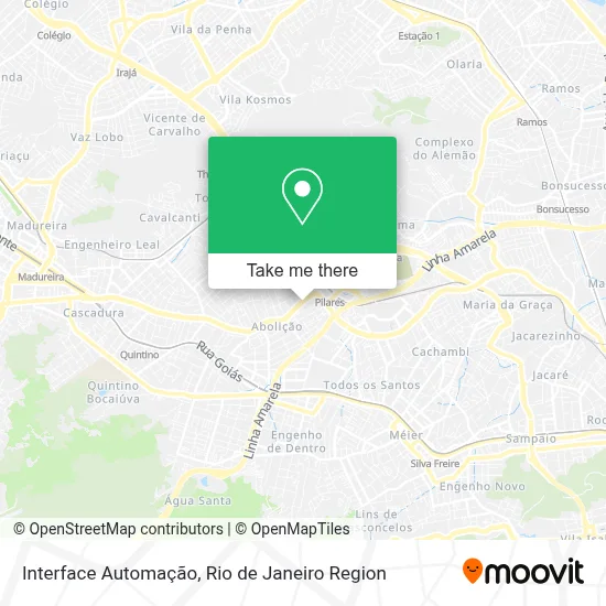 Interface Automação map