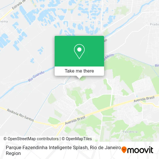 Parque Fazendinha Inteligente Splash map