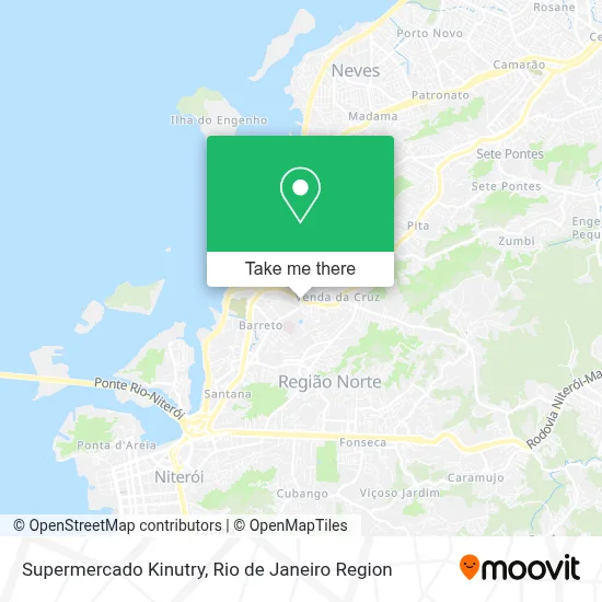 Supermercado Kinutry map