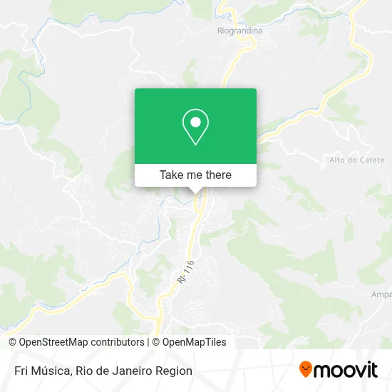 Fri Música map
