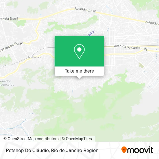 Petshop Do Cláudio map