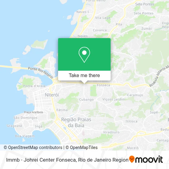 Immb - Johrei Center Fonseca map