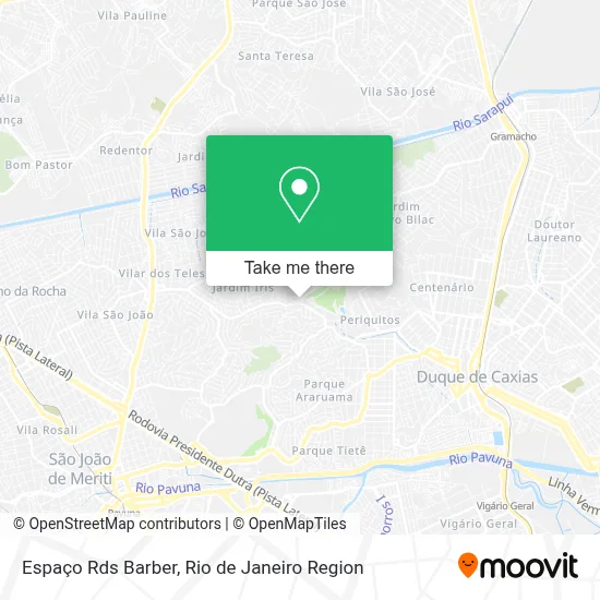 Espaço Rds Barber map