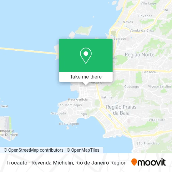 Trocauto - Revenda Michelin map