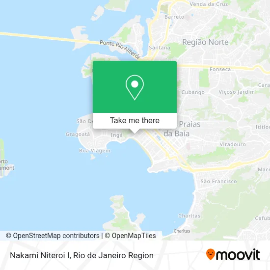 Nakami Niteroi I map
