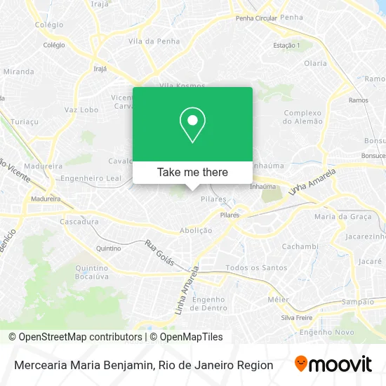 Mercearia Maria Benjamin map